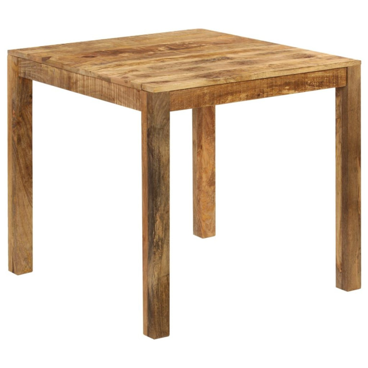 Dining Table Solid Mango Wood 82x80x76 Cm image 10