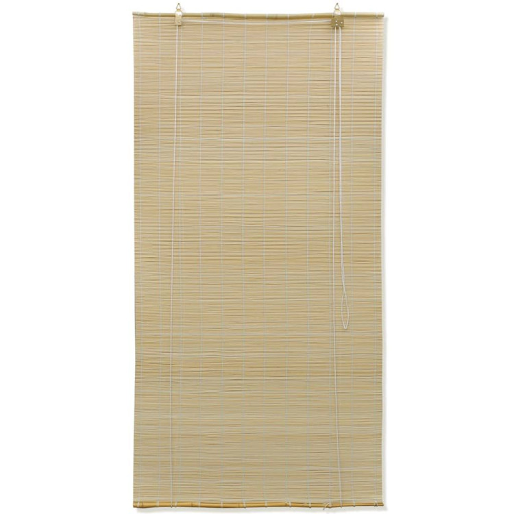 Natural Bamboo Roller Blinds 100 X 160 Cm image 3