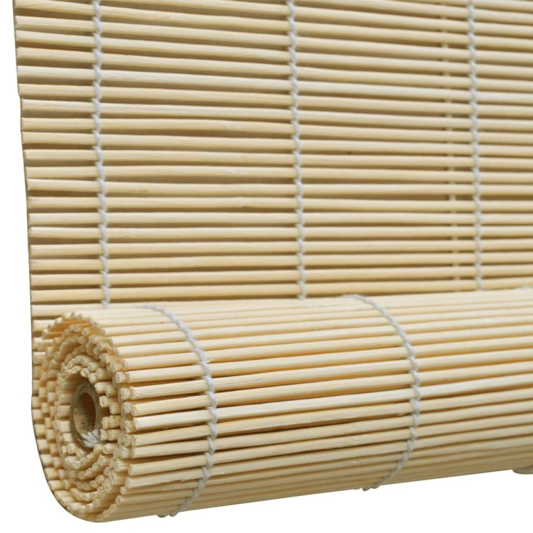 Natural Bamboo Roller Blinds 140 X 160 Cm image 4