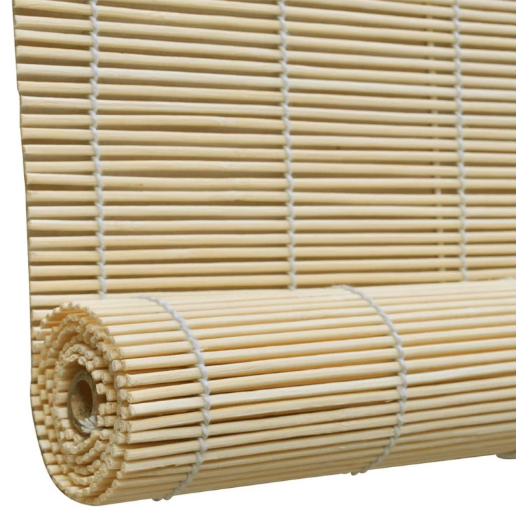 Natural Bamboo Roller Blinds 150 X 220 Cm image 4