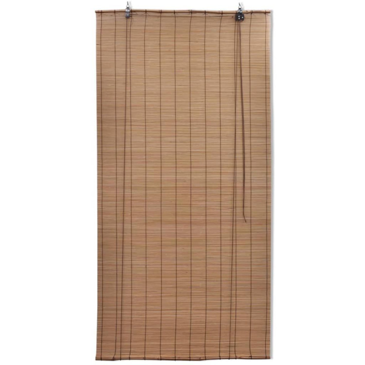 Brown Bamboo Roller Blinds 100 X 160 Cm image 3