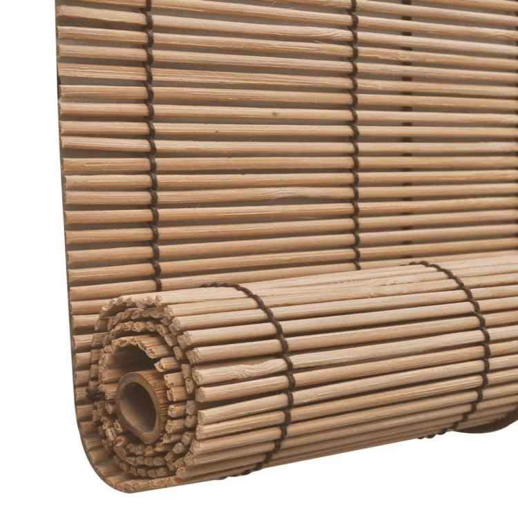 Brown Bamboo Roller Blinds 150 X 220 Cm image 5
