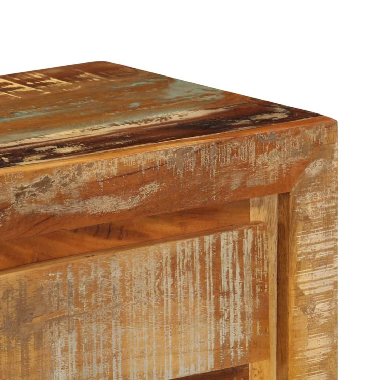 Sideboard 120x30x75 Cm Solid Reclaimed Wood- Natural image 7