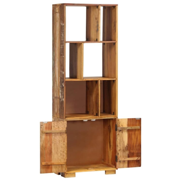 Bookshelf 60x35x180 Cm Solid Reclaimed Wood image 5