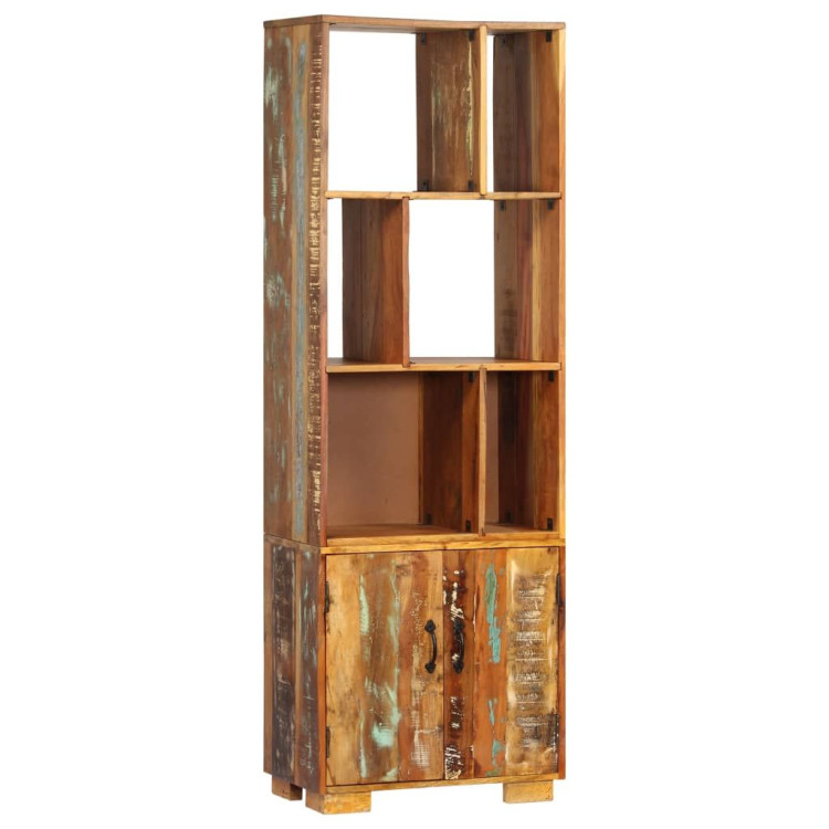 Bookshelf 60x35x180 Cm Solid Reclaimed Wood image 11