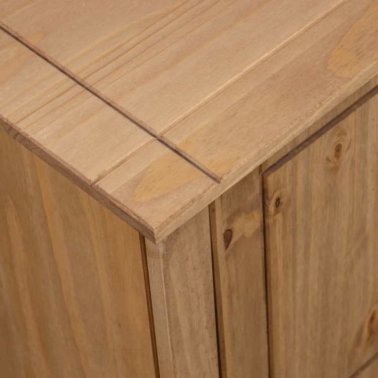 Tv Cabinet 120x40x50 Cm Solid Pine Wood Panama Range image 3