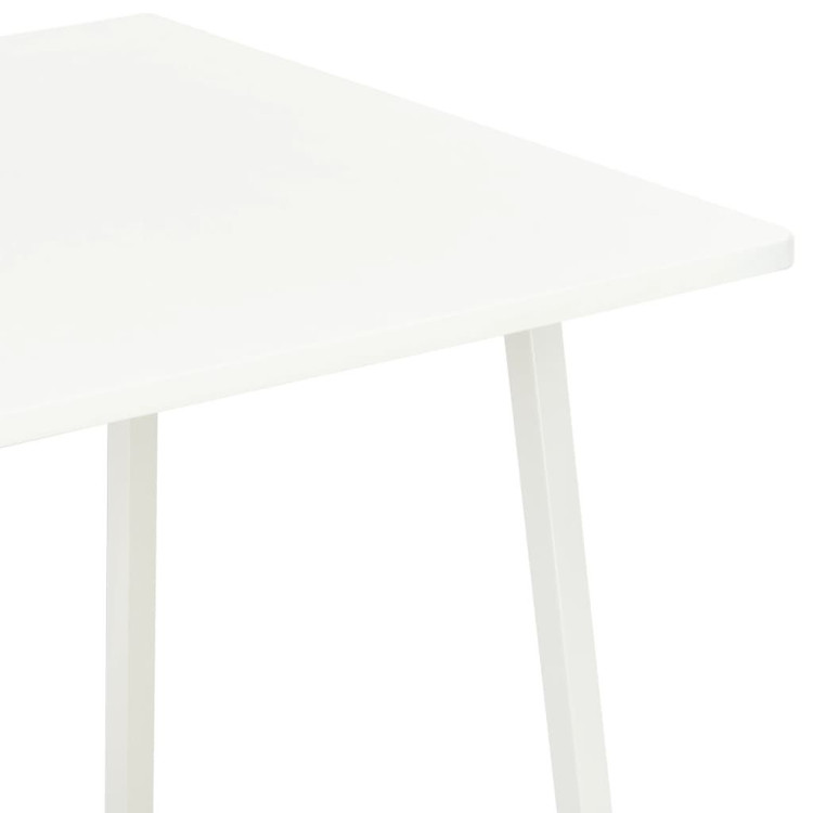 Desk With Shelving Unit White 102x50x117 Cm image 7