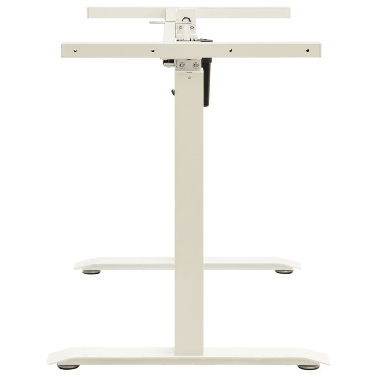 Electric Motorised Standing Desk Frame Height Adjustable White image 6