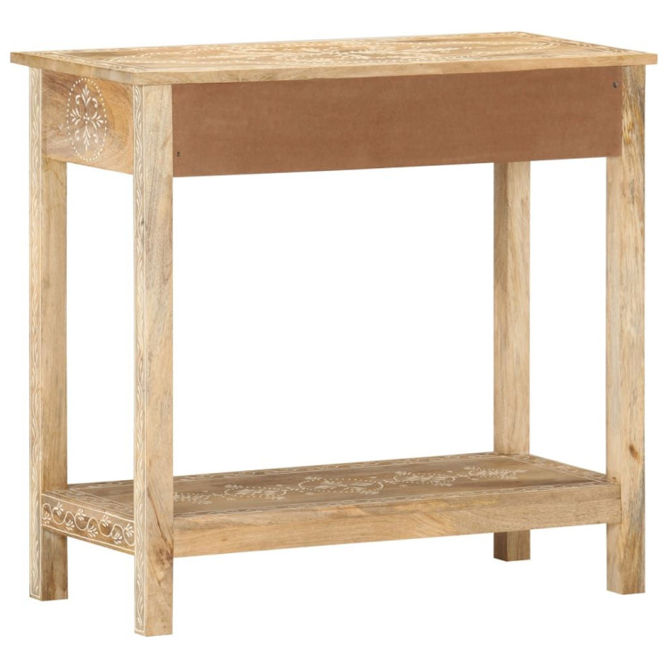 Console Table 80x35x74 Cm Solid Mango Wood image 6
