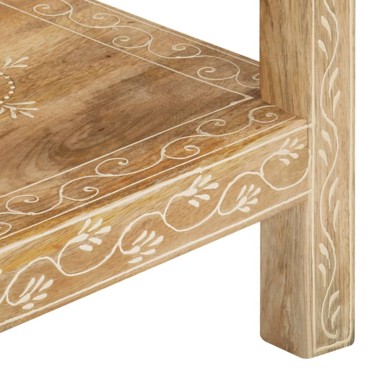 Console Table 80x35x74 Cm Solid Mango Wood image 7