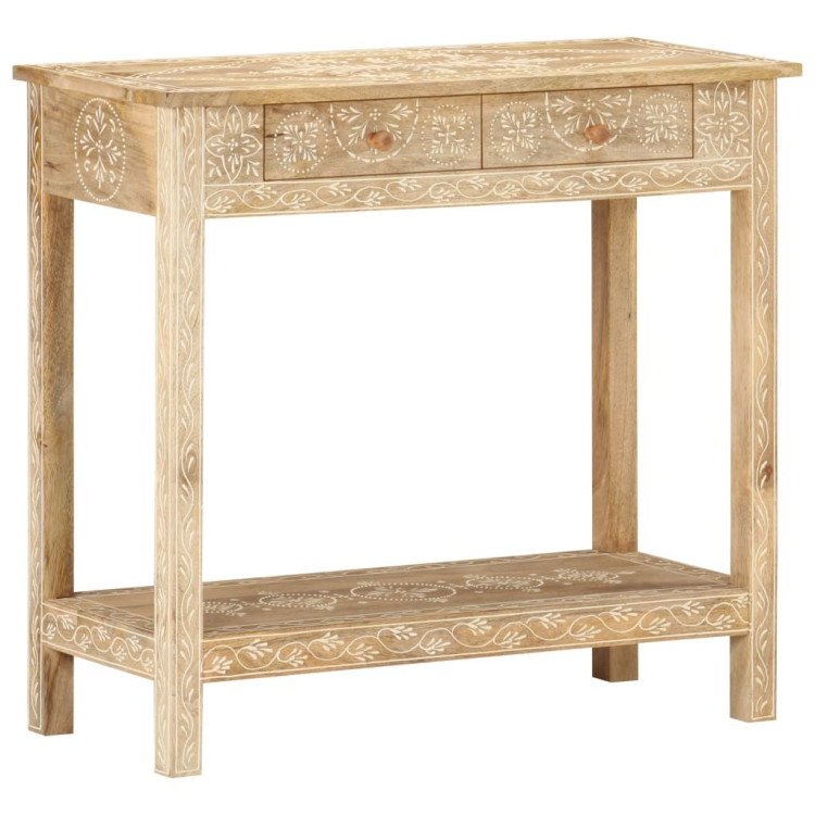 Console Table 80x35x74 Cm Solid Mango Wood image 10