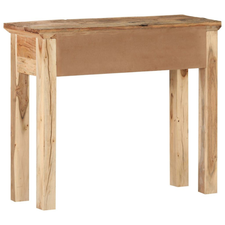 Console Table 90.5x30x75cm Solid Acacia Wood And Reclaimed Wood image 7