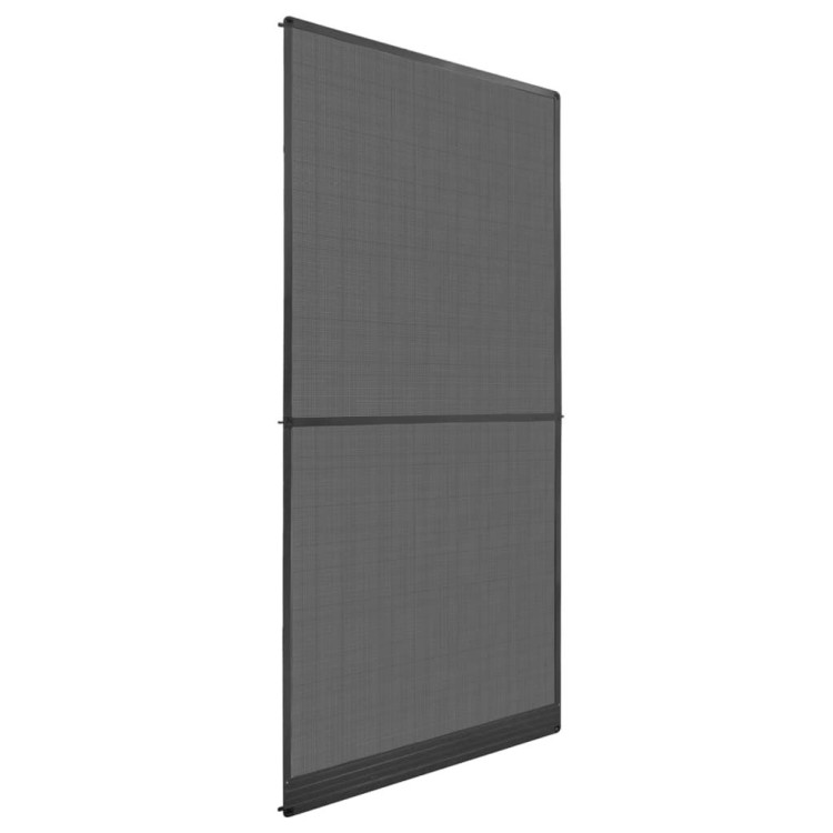 Hinged Insect Screen For Doors Anthracite 100x215 Cm image 2