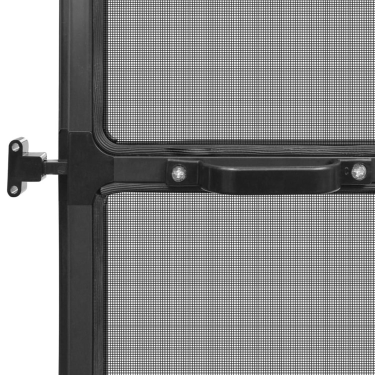 Hinged Insect Screen For Doors Anthracite 100x215 Cm image 7