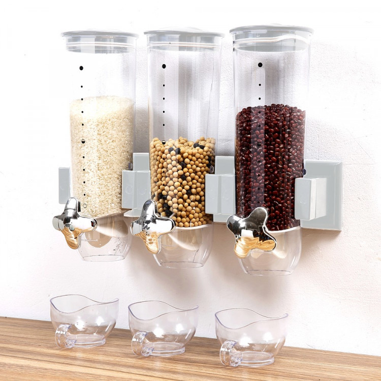 Wall Mounted Triple Cereal Dispenser image 3