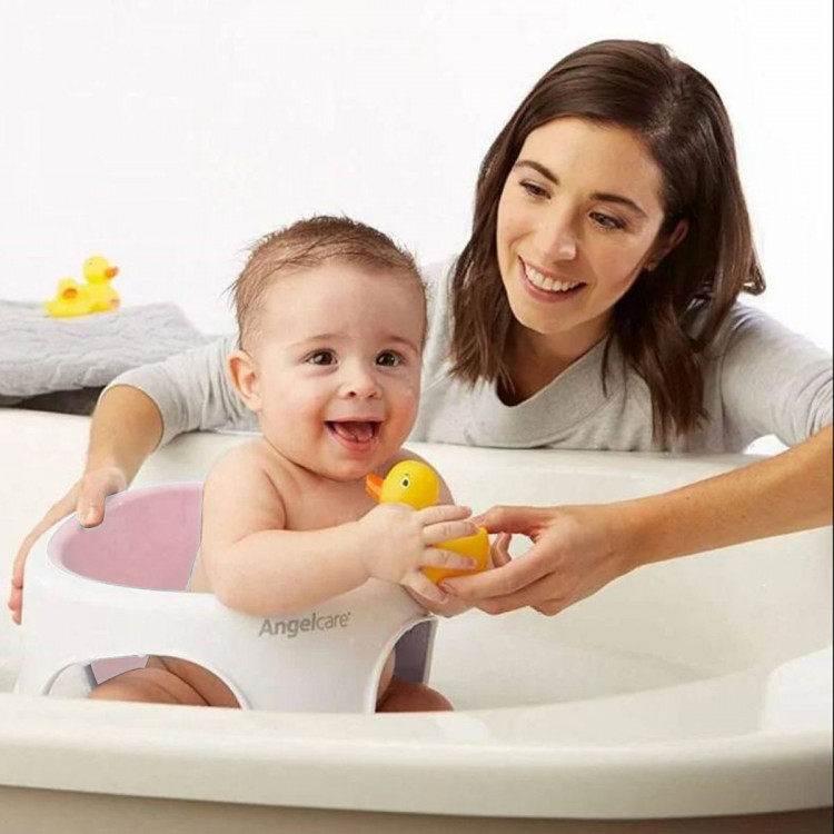 Angelcare AC587 Baby Bath Soft Touch Ring Seat - Pink image 4