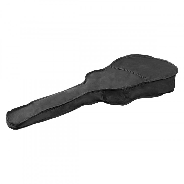 Karrera Acoustic Cutaway 40in Guitar - Black image 7