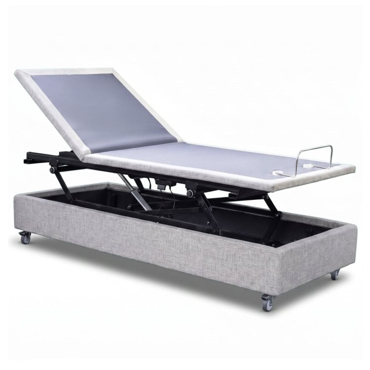 Therapedic Modulift Hospital Grade Split Queen Electric Adjustable Bed Base with Massage & Wireless Remote image 5