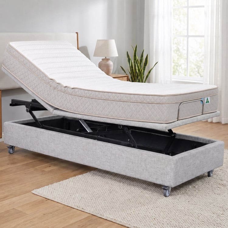 Therapedic Modulift Hospital Grade Split Queen Electric Adjustable Bed Base with Massage & Wireless Remote image 10