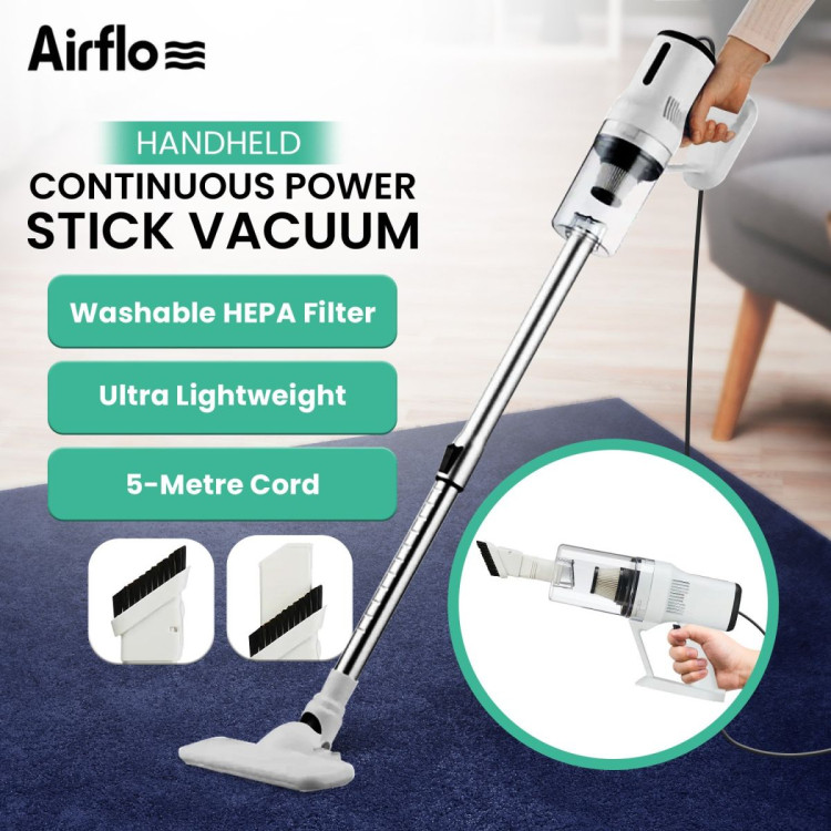 Airflo Handheld Continuous Stick Vacuum Cleaner Set image 13