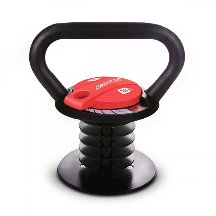 Powertrain Adjustable Kettle Bell Weights Dumbbell 18kg image 3