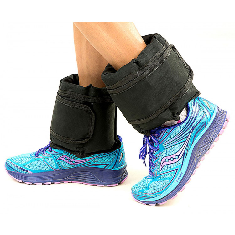 2x 2.5kg Adjustable Ankle Exercise Running Weights image 2