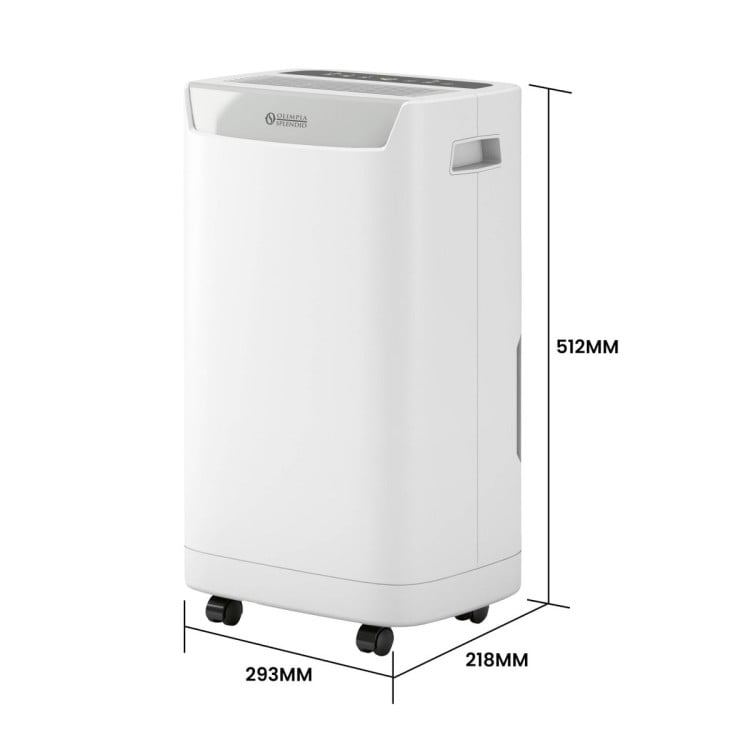 Olimpia Splendid Aquaria S1 16 P Dehumidifier for 75sqm with Carbon Filter 2L Tank Timer Auto Defrost image 5