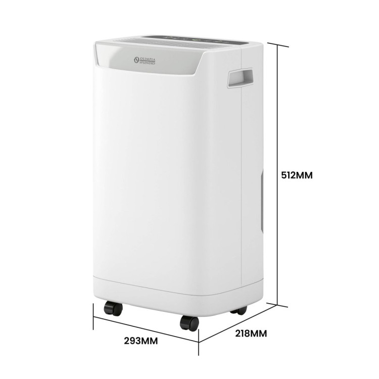 Olimpia Splendid Aquaria S1 16 P Dehumidifier for 75sqm with Carbon Filter 2L Tank Timer Auto Defrost image 5
