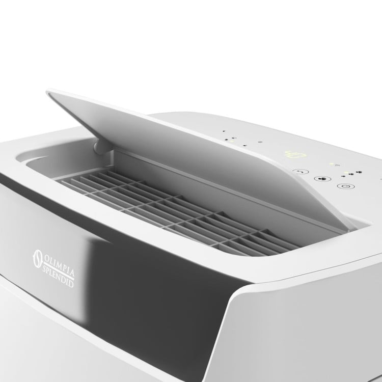 Olimpia Splendid Aquaria S1 24 P Dehumidifier for 100sqm with HEPA Filter Wi-Fi Control 5L Tank & Quiet 38dB Operation image 7