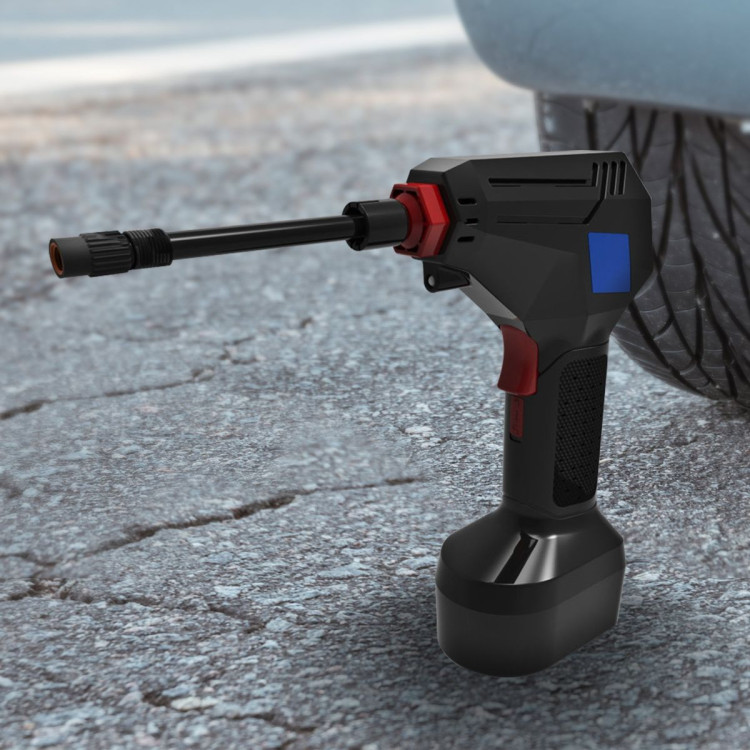 Maxim ATP Tyre Air Pump with LED Light For Cars, Motorbikes and Bicycles image 6