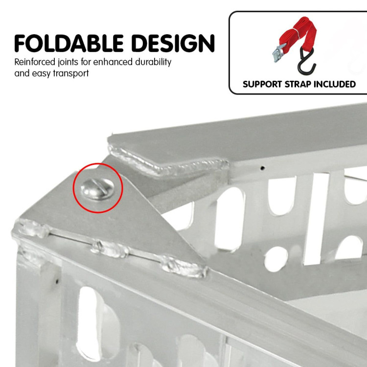 Kartrite Heavy Duty Folding Aluminium Ramp image 4