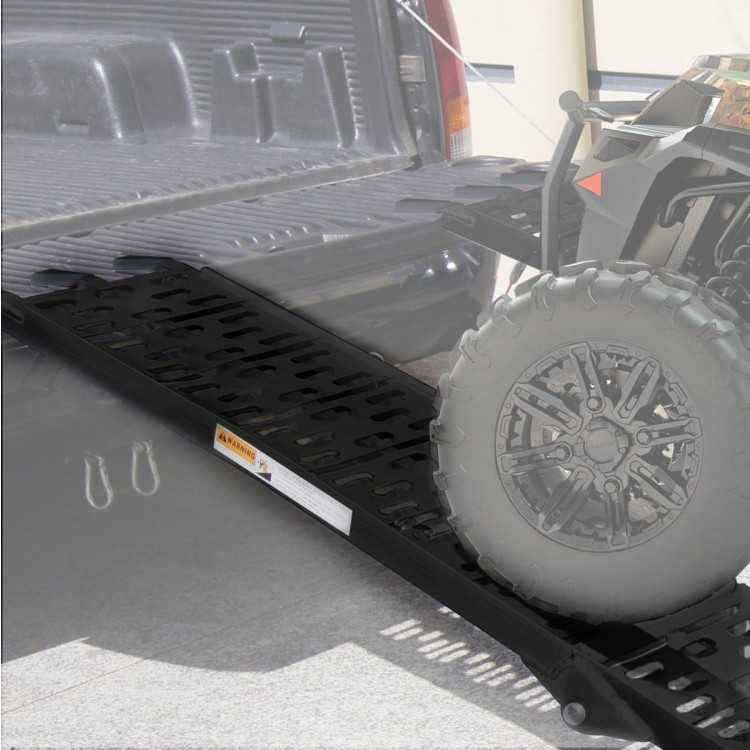 Aluminium ATV Loading Ramp Foldable - Black image 9