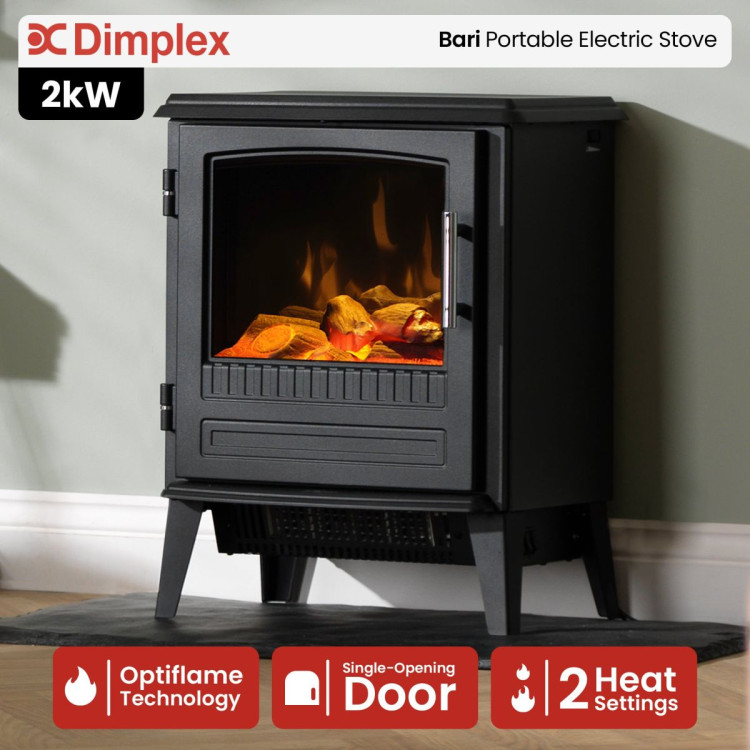 Dimplex 2kW Bari Portable Electric Stove image 9