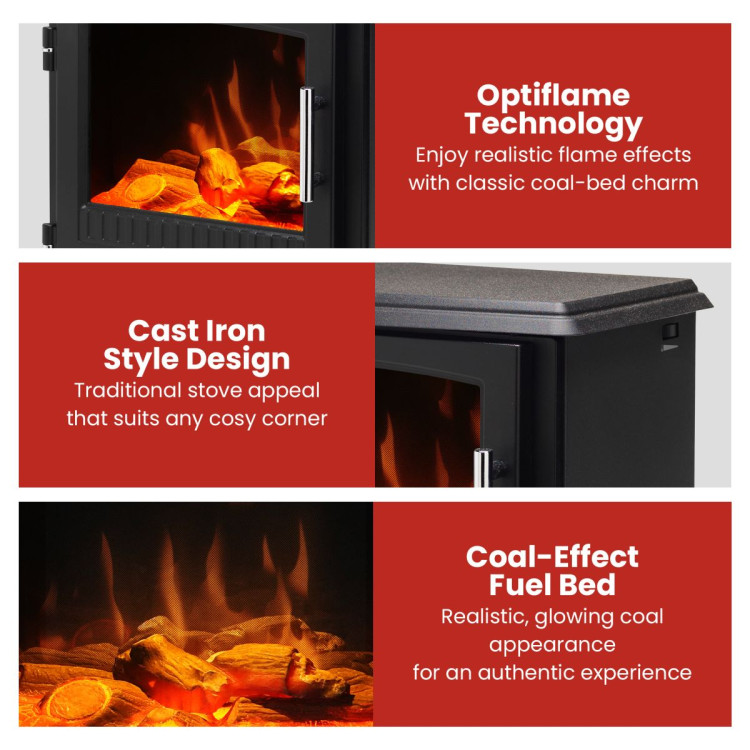 Dimplex 2kW Bari Portable Electric Stove image 6