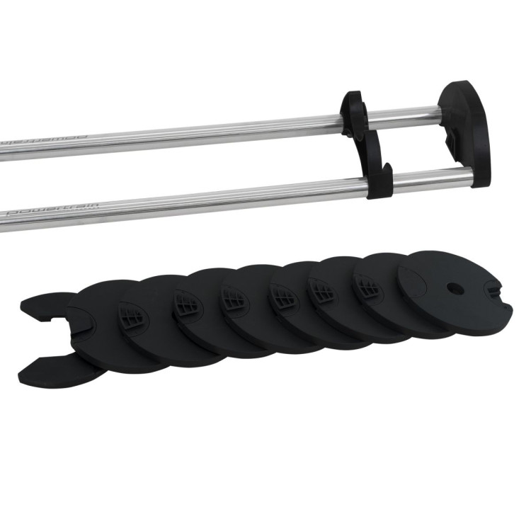 Powertrain Eon 41kg Dial-Up Home Gym Adjustable Barbells image 8