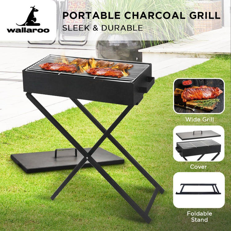 Wallaroo Charcoal BBQ Grill - Adjustable Height image 4