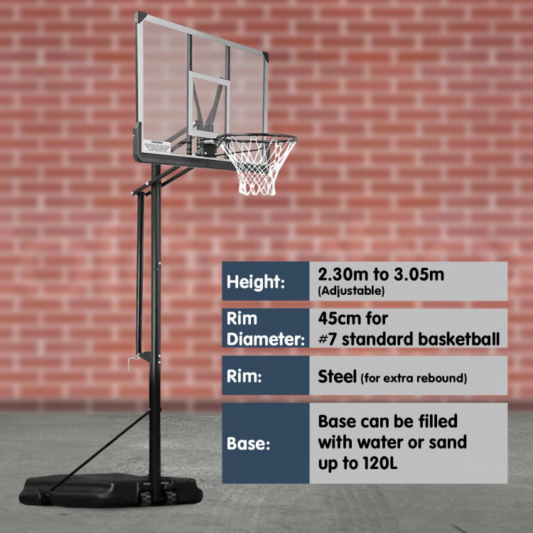 Kahuna Height-Adjustable Basketball Hoop for Kids and Adults image 5