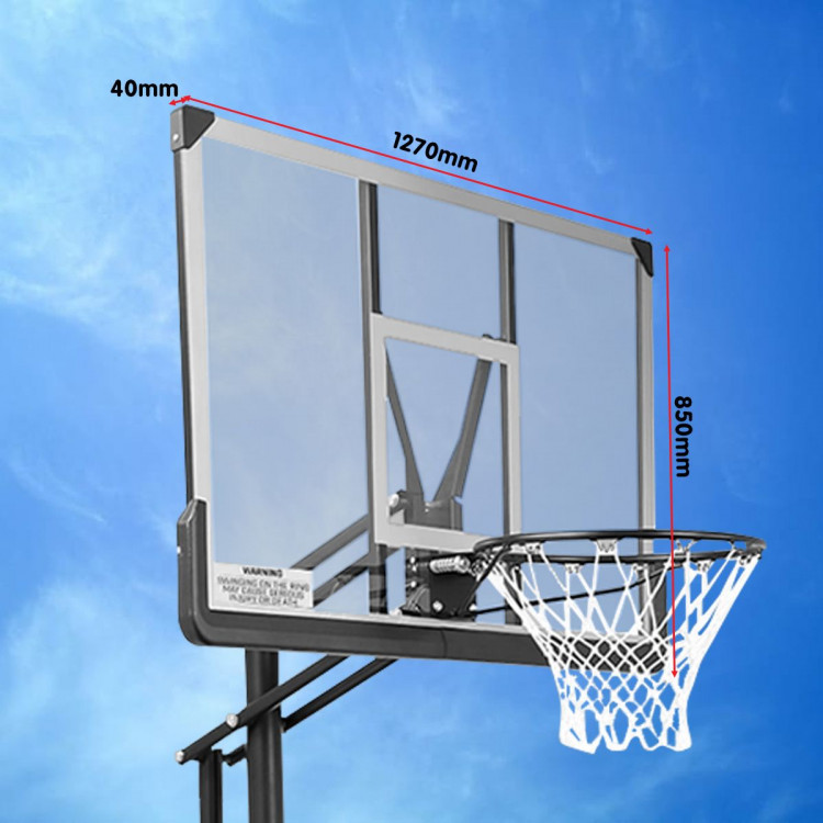 Kahuna Height-Adjustable Basketball Hoop for Kids and Adults image 6