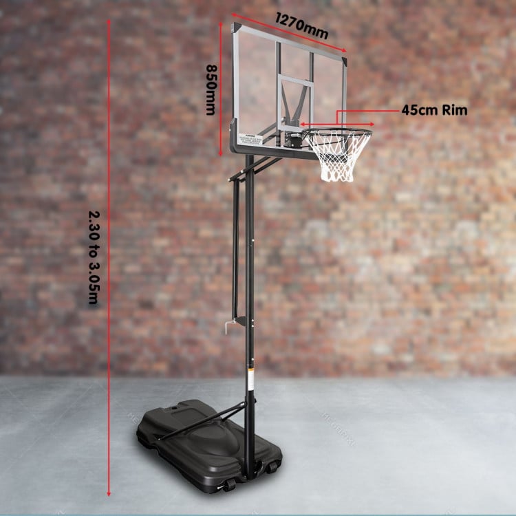 Kahuna Height-Adjustable Basketball Hoop for Kids and Adults image 7