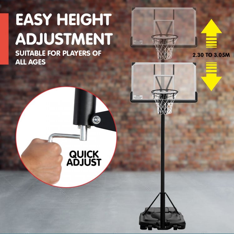 Kahuna Height-Adjustable Basketball Hoop for Kids and Adults image 8