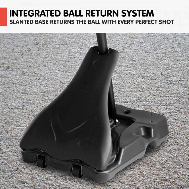 Kahuna Portable Basketball Ring Stand w/ Adjustable Height Ball Holder image 11