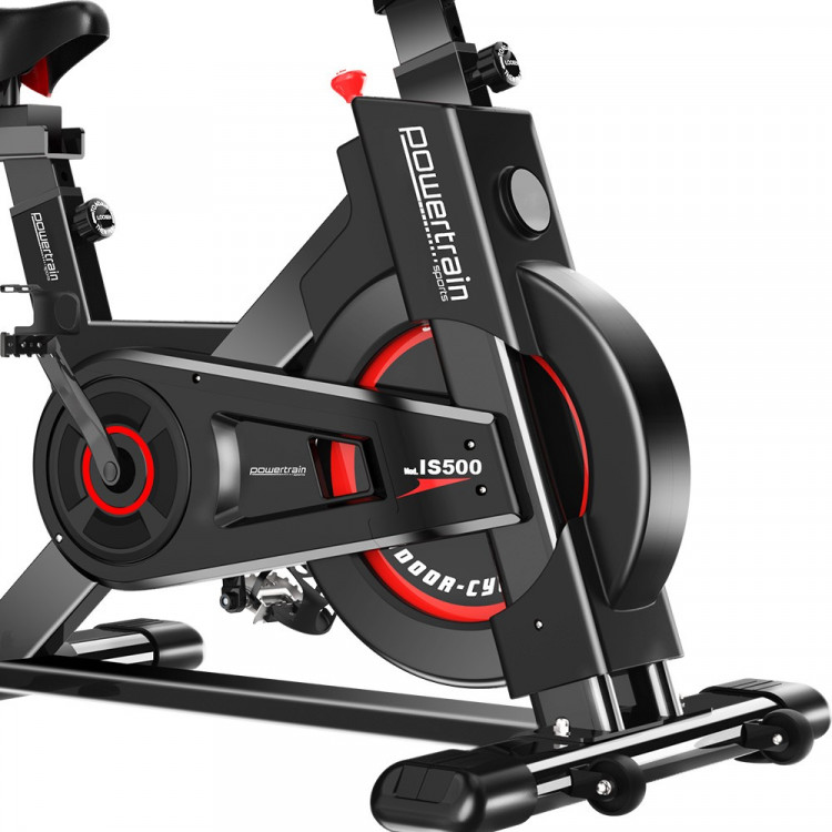 Powertrain Heavy Flywheel Exercise Spin Bike IS500 - Black image 5