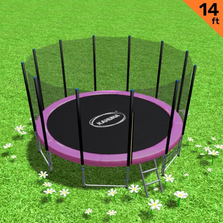 Kahuna Blizzard 14 ft Trampoline with Net