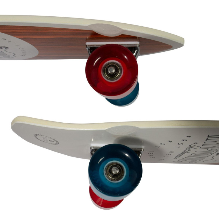 Kryptonics 23-inch Mini Fat Cruiser Board - Liberty Blue image 6