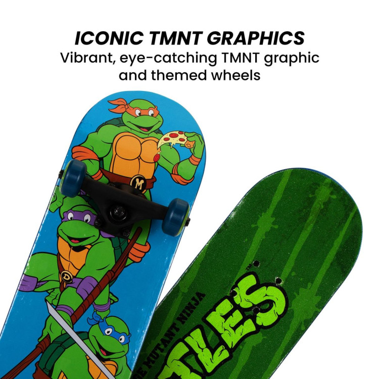 Teenage Mutant Ninja Turtles 28-inch Turtle Time Popsicle Skateboard image 7