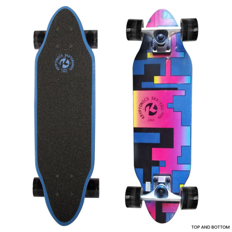 Kryptonics 26-inch Mini Cutaway Cruiser Board - 89 IS Fine image 3