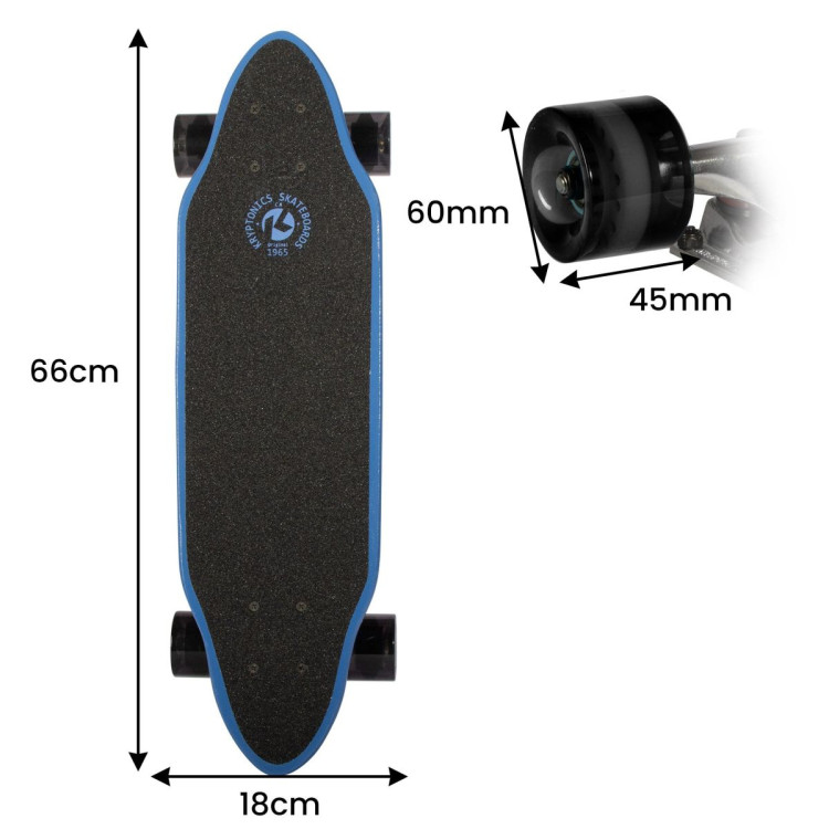 Kryptonics 26-inch Mini Cutaway Cruiser Board - 89 IS Fine image 4