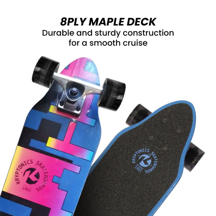Kryptonics 26-inch Mini Cutaway Cruiser Board - 89 IS Fine image 6