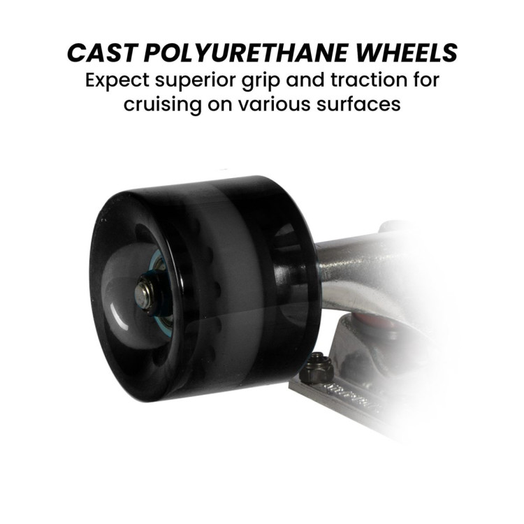 Kryptonics 26-inch Mini Cutaway Cruiser Board - 89 IS Fine image 8