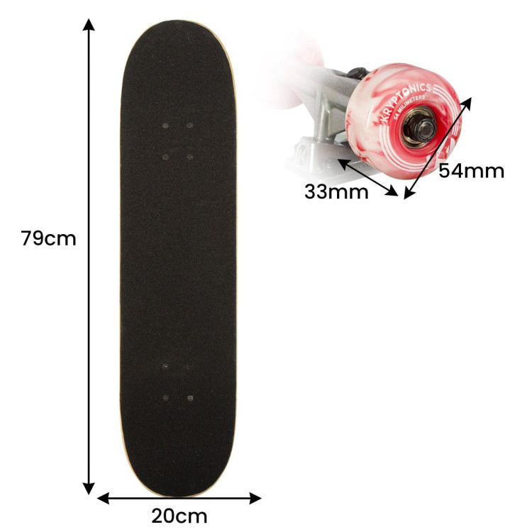 Kryptonics 31-inch Star Series Complete Skateboard image 4
